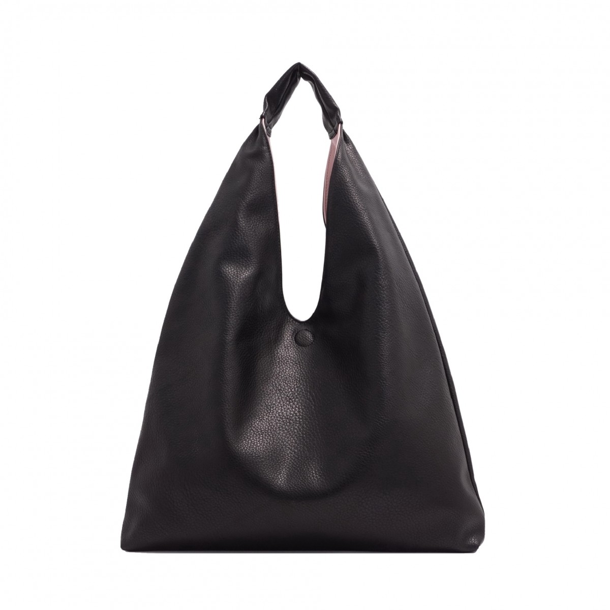 Cecilia 2-in-1 Reversible Hobo - Black / Pale Pink